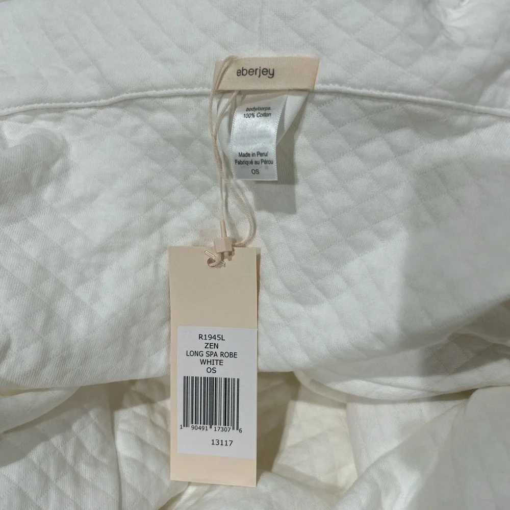 Eberjey Zen long spa robe NWT - Picture 5 of 5